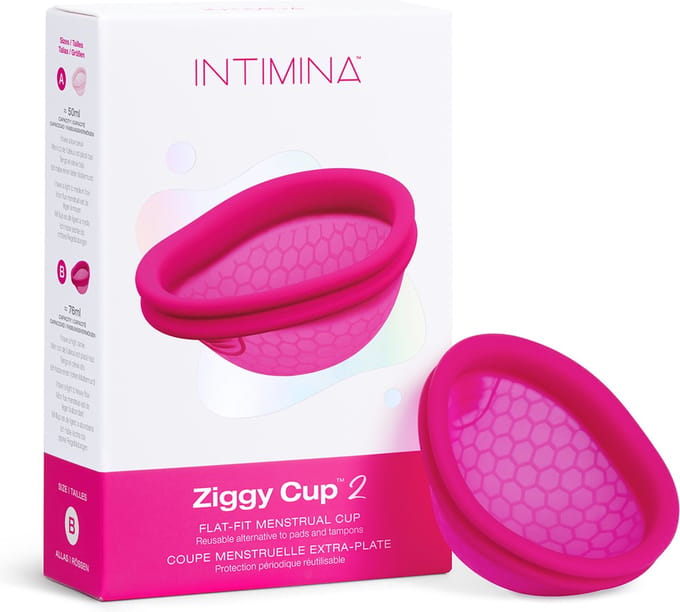 INTIMINA Ziggy Cup 2 Maat B – Menstruatiedisc – Herbruikbaar & Lekvrij