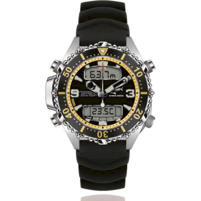 Chris Benz Dames, Heren, Unisex watch CB-D200X-Y-KBS