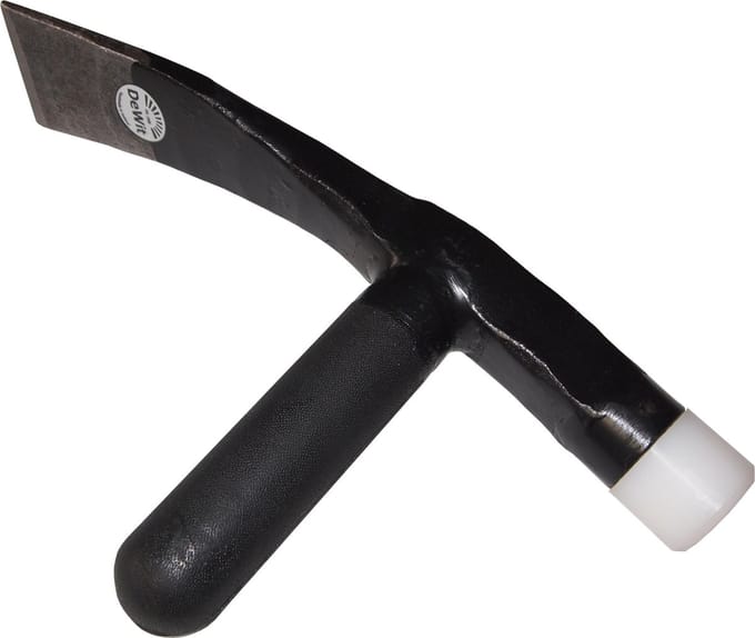 Straathamer 7 cm kunsstof steel met nylon dop - DeWit