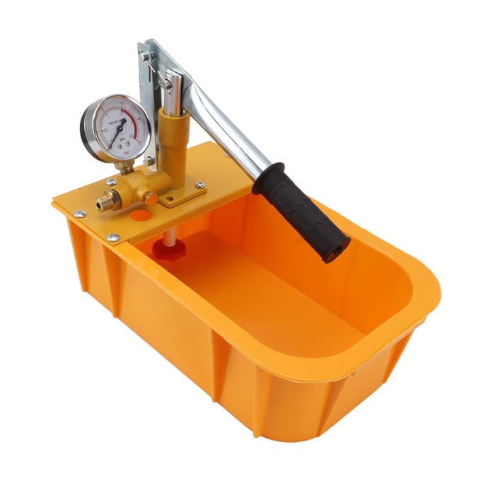Hydrostatische Pomptester Hydraulische Handmatige Waterdruk Testpomp Handmatig Pijplekdetector met blue