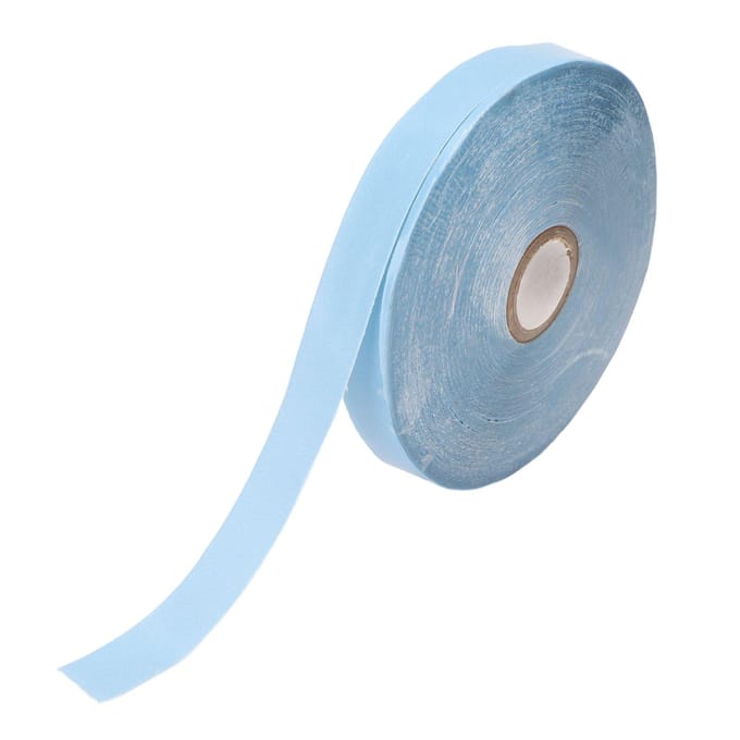 36 Yards Pruik Kant Ondersteuningstape Dubbelzijdig Sterke Lijm Hypoallergeen 2cm Breedte Blauwe Lijm Haar white