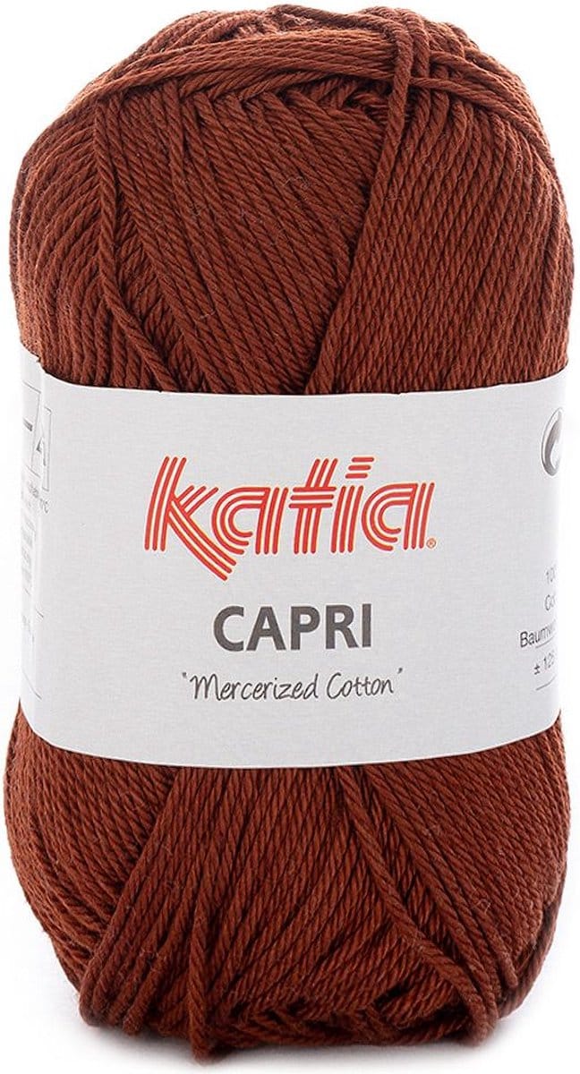 Katia Capri - 82162 koperbruin - Katoen Garen