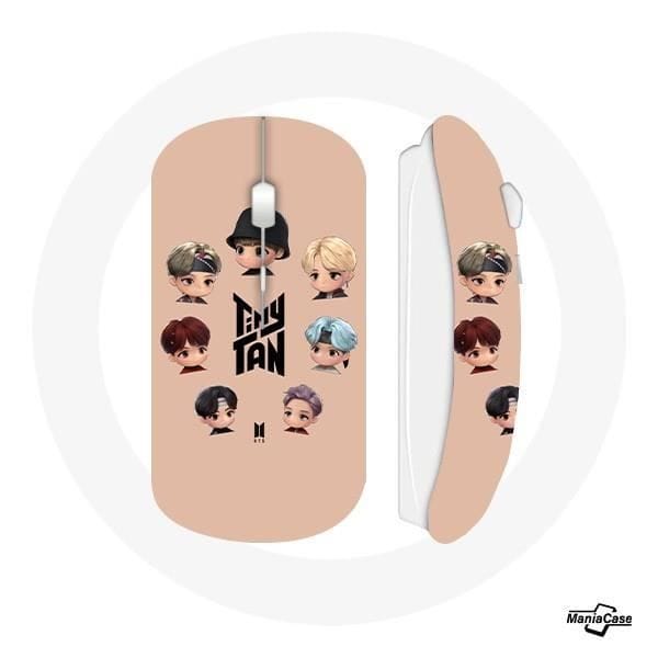 Souris Sans Fil BTS TinyTAN Animation Affiche RM Jin Suga J-Hope Jimin V Et Jungkook
