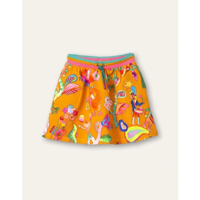 Oilily - Swim sweat skirt - Geel - 128/8yr