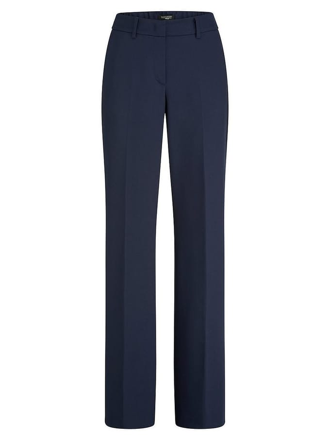 Broek comfortabele elasticiteit Van Fadenmeister Berlin blauw