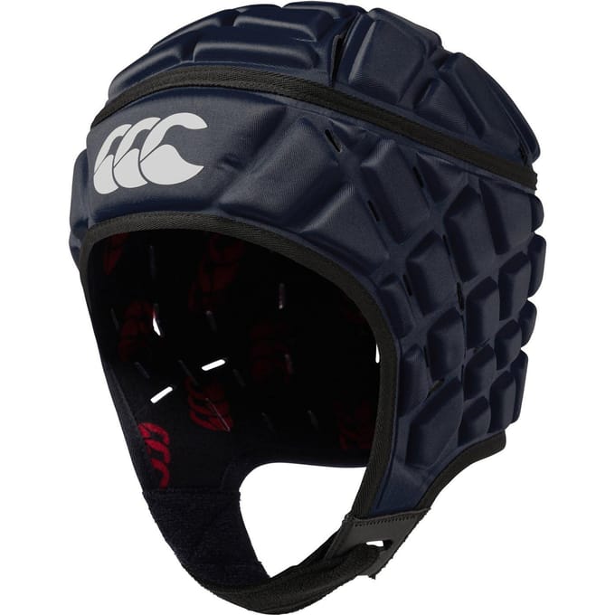 Canterbury Heren Raze Logo Rugby Hoofdbeschermer (Marine)
