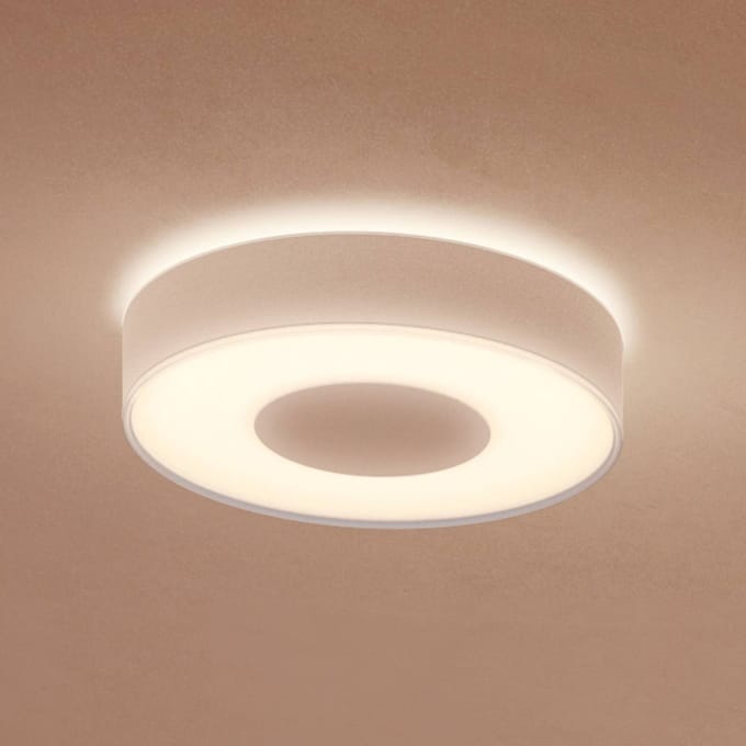 Philips Hue Xamento badkamerplafondlamp - wit en gekleurd licht - wit - 38cm