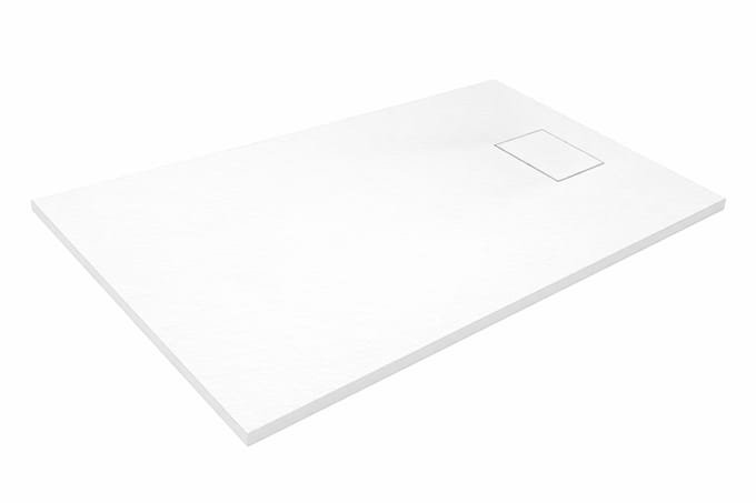 LINEA UNO - Numa 160x90 cm - Mat wit - Douchebak - - 991178