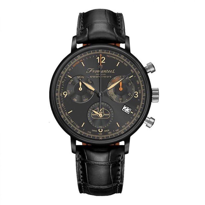 Refurbished Fromanteel Generations Chrono T66 'Night Challenge' TU-0407 Heren Horloge 42mm