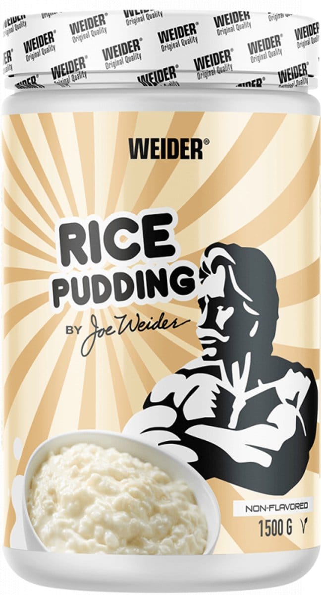 Weider Rice Pudding (1500g) Unflavoured - Functionele voeding - Supervoeding