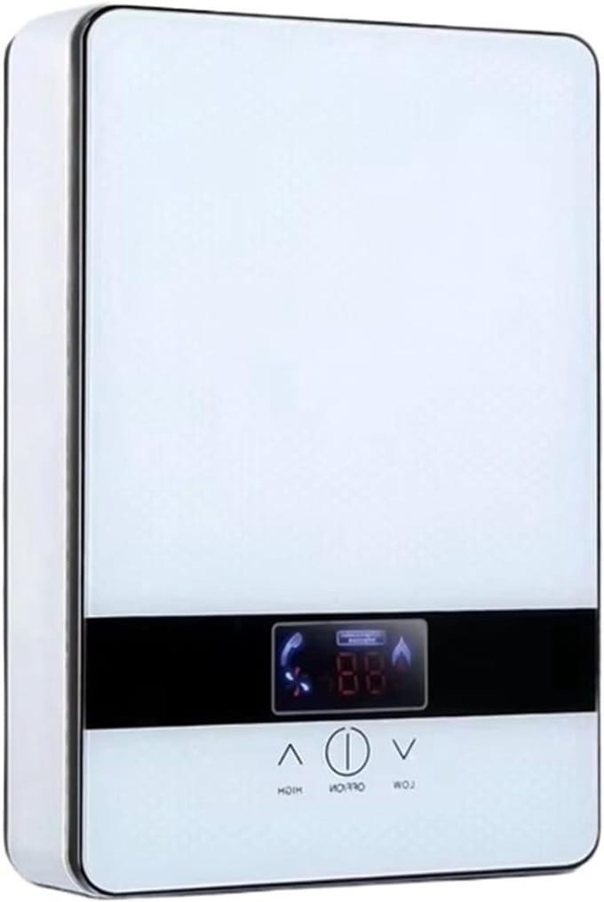 Doorstroomboiler - Directe Verwarming - Direct Warm Water - Constante Temperatuur - 6500W - Wit
