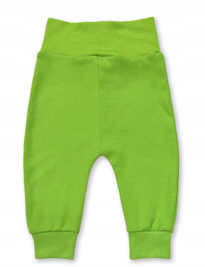 Dartomik - Baby Broekjes - Groen - Neteldoek - Comfort Taille