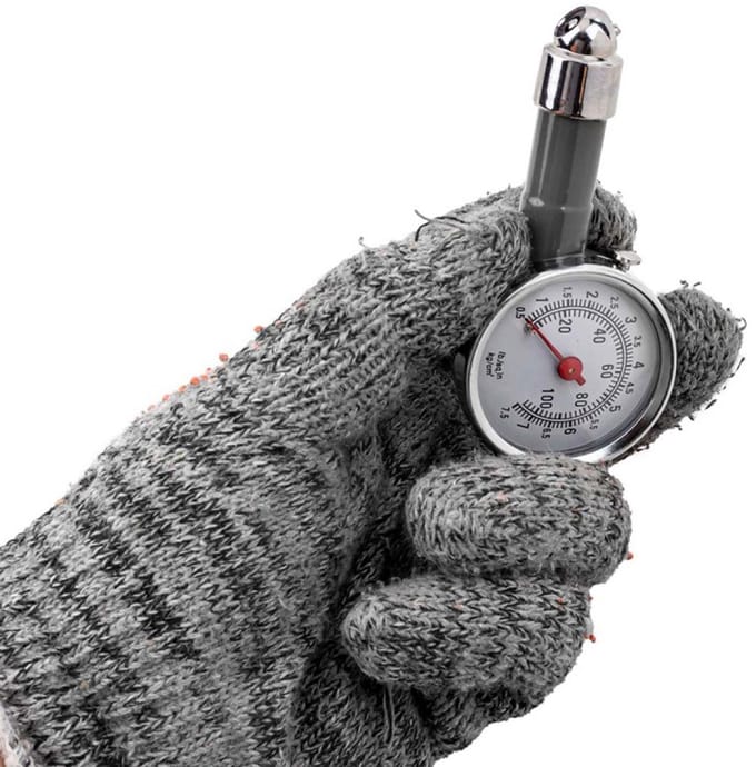 Forsage - Bandenspanningsmeter - 0-7,5 Bar - Precieze Meting - Voor Fiets en Auto
