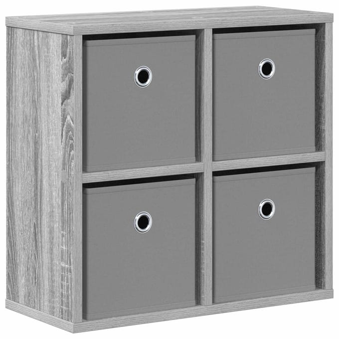 vidaXL - Dressoir - Grijs - Sonoma - 49,5 - x - 22 - x - 47 - cm