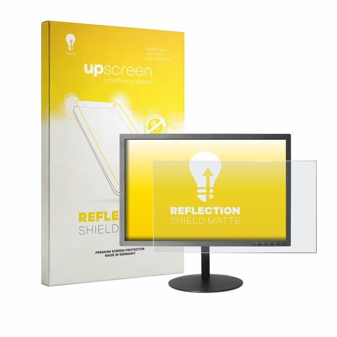 upscreen - Screenprotector voor Lenovo ThinkVision T2454p - Folie Beschermfolie anti glare matte