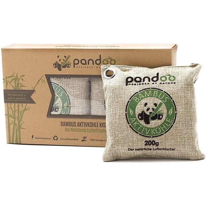 Luchtverfrisser - Bamboe & Houtskool - 2 x 200 gram                        - 2 x 200 gram