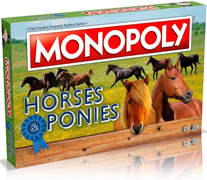 Winning Moves Monopoly - Bordspel - Horses & Ponies Engels