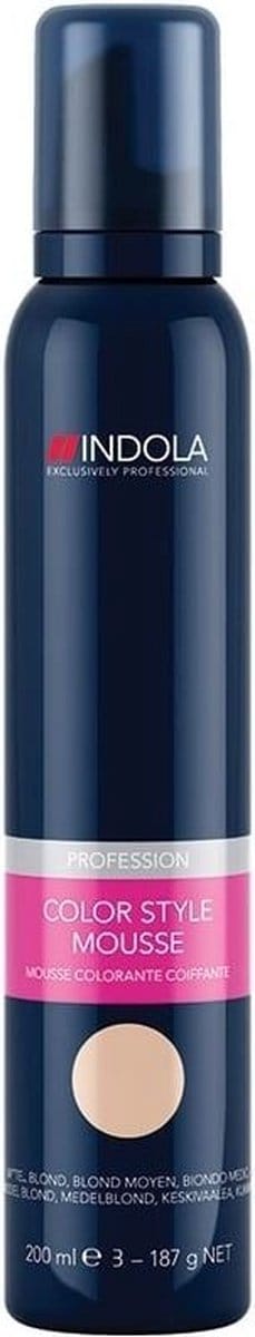 Indola - Indola Color Style Mousse Medium Blonde 200ml