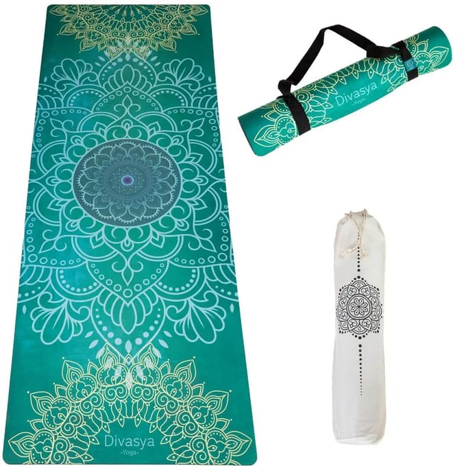 Recycled Microfiber Yogamat Divasya-Yoga 003