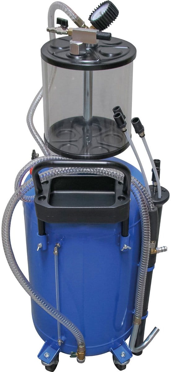 BGS Technic - Lucht Olieafzuigunit - 70 Liter - Met Flexibele Zuigleidingen