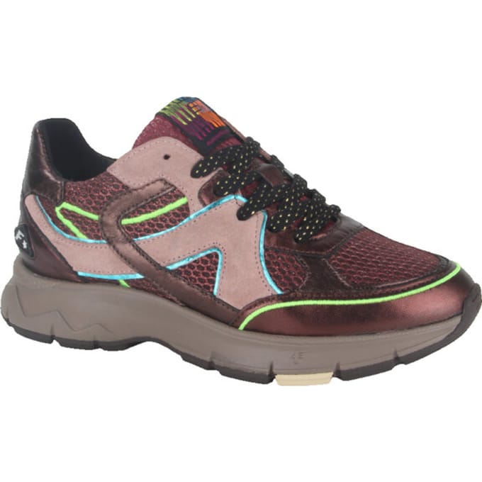 Dames Sneakers Floris Van Bommel Daysi 09.02 Bordeaux - Maat 41