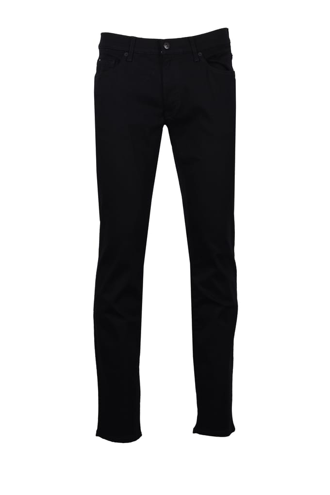 Brax Heren Jeans  Style CHUCK PERMA BLACK, denim perma zwart, maat 32/32