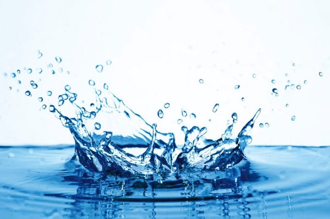Fotobehang - Water 375x250cm - Vliesbehang