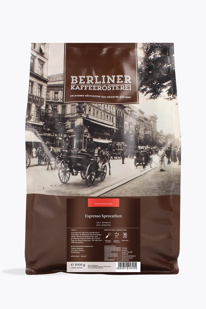 Berliner Kaffeerösterei Espresso Spreeathen 1kg