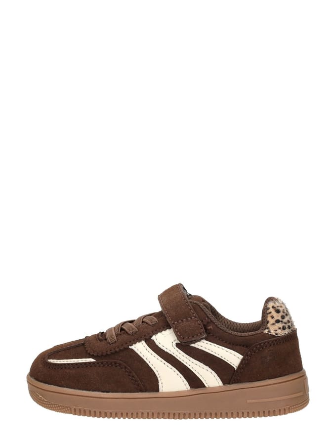 Keq - Sneakers Laag Donkerbruin 32