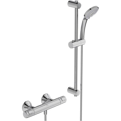 Ideal Standard Ceratherm T25 Douchetherm Met Idealrain Glijstangc M3 60Cm Chroom