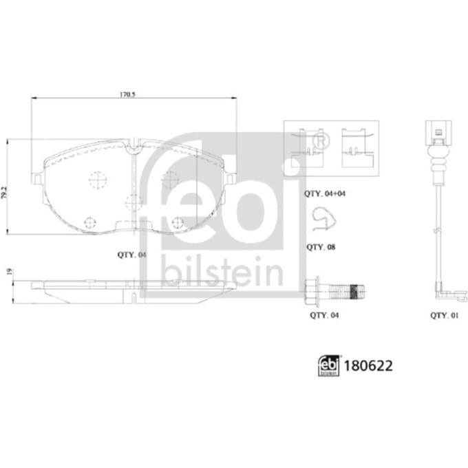 Remblokset FEBI BILSTEIN 180622
