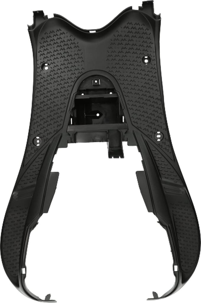 Treeplank Mokix voor MBK Ovetto, Yamaha Neo’s zwart (tot 2008)