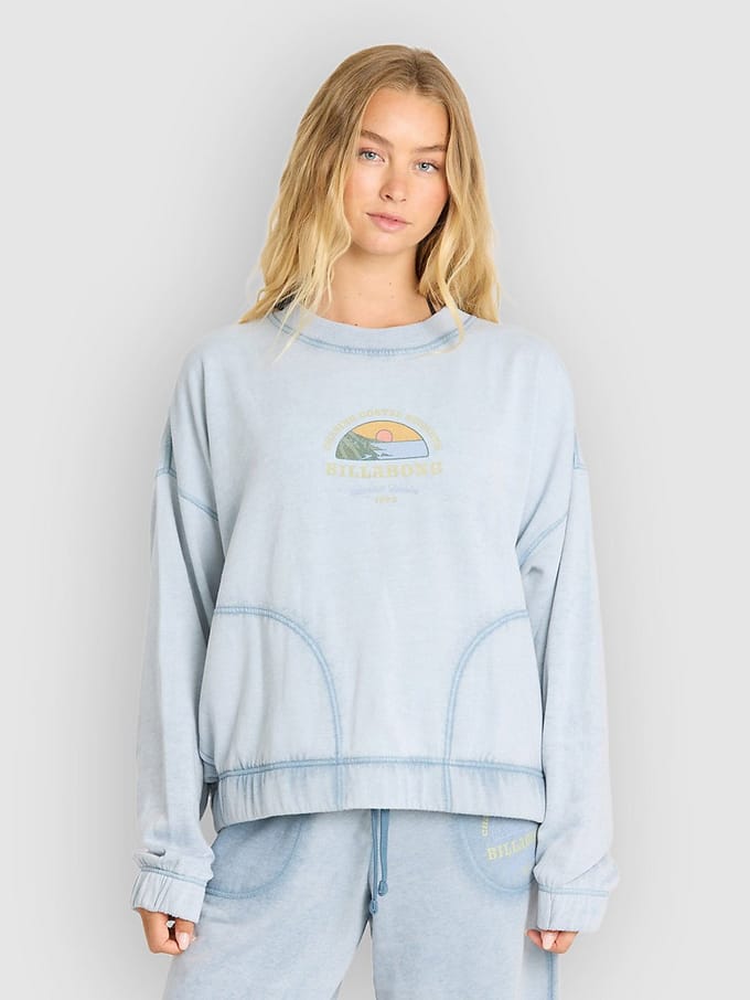 Billabong Field Day Crew Fleece Trui blauw