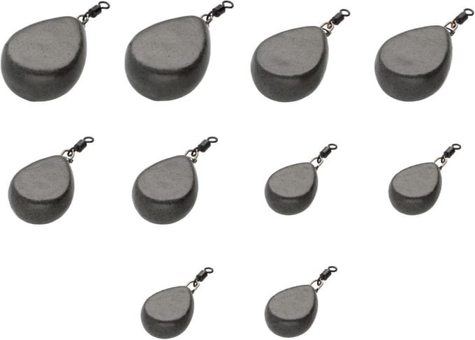 Kant-en-klare Karper Lood Set met Wirwar: 10 Stuks voor Diverse Dieptes
