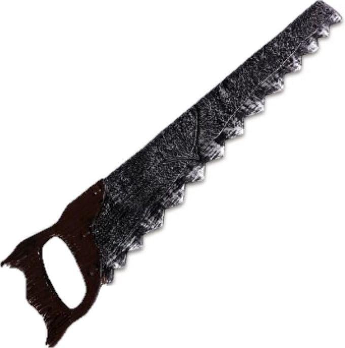 Plastic Zaag 53 Cm - Halloween