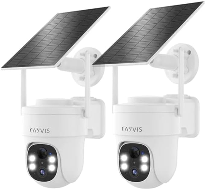 2K 3MP Bewakingscamera voor Buiten met 360° Zicht en Nachtzicht