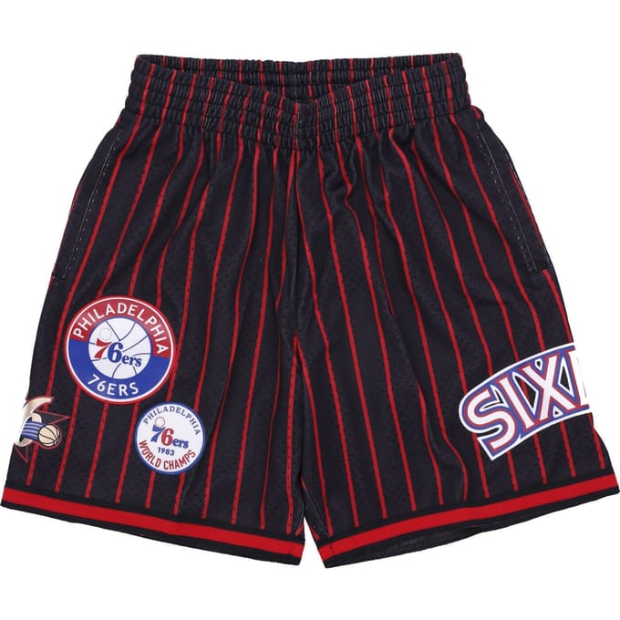 Basketbalshort voor heren Nba Hometown Mesh Short Hardwood Classics Phi76e