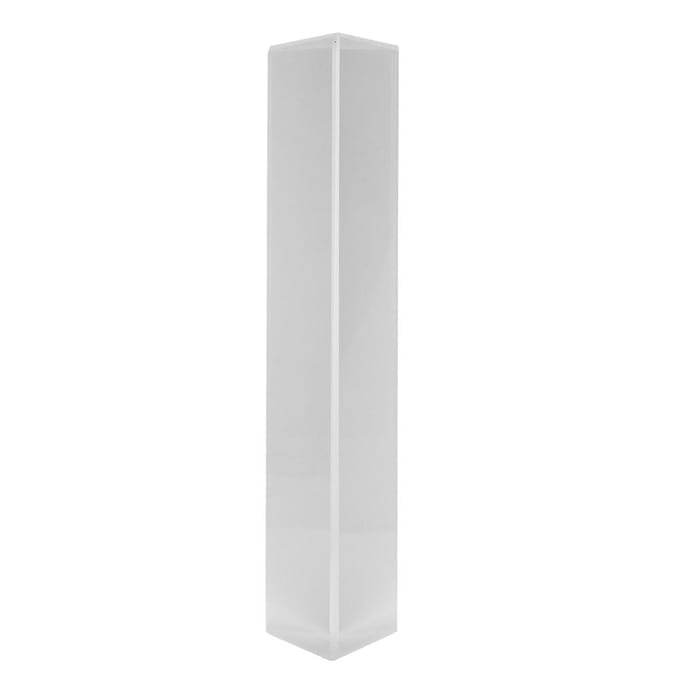 Prisme Triangulaire 40*40*180mm Verre Optique K9 Prisme Triangulaire Pour Enseigner le Spectre Lumineux