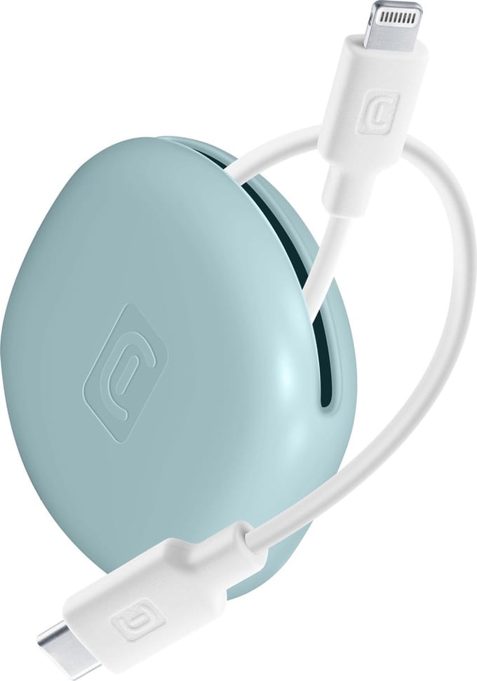 Cellularline USBDATABAGC2LMFIB Lightning-kabel 1 m Wit
