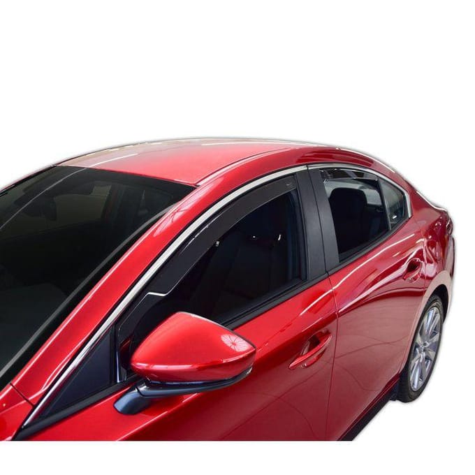 Déflecteurs d'air - HEKO - Mitsubishi Eclipse Cross (depuis 2018) - 5 portes - 2 pcs - Teinté fumé