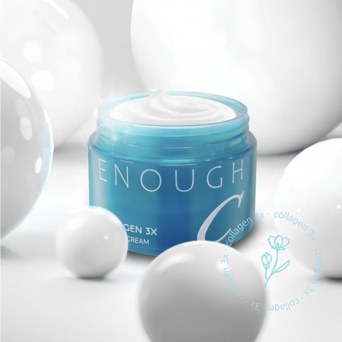 ENOUGH Crème Hydratante Collagène 3X 50gr white