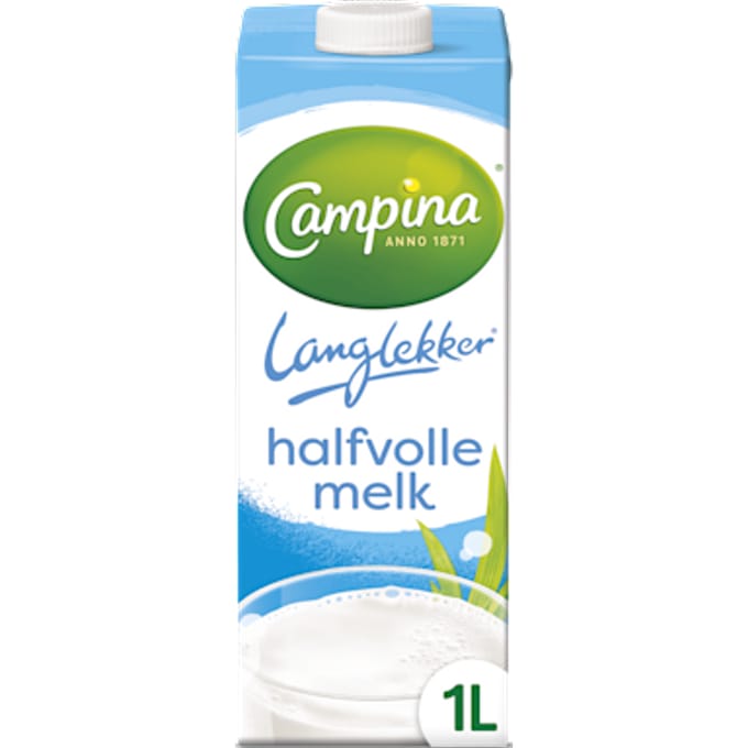Melk Campina LangLekker halfvol 1 liter