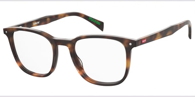 Levi's LV 5064 Havana 50/19/145 MAN Brilmonturen