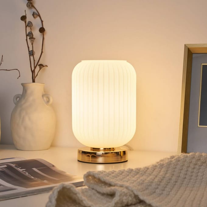 Paulmann Pauleen LED-tafellamp Noble Purity E27 max. 20W Wit, Champagnegoud