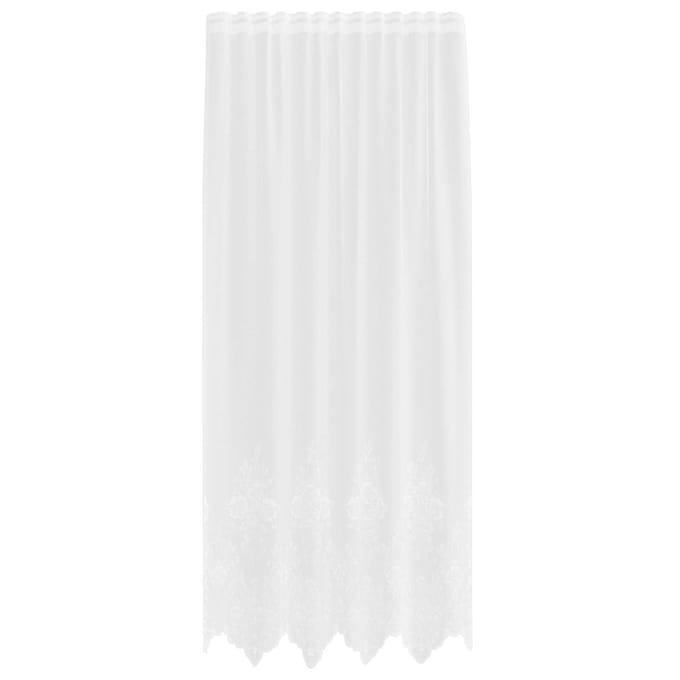 vidaXL Kantgordijn Wit 200 x 150 cm Polyester