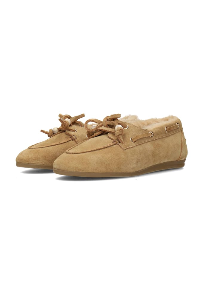 Haboob Vita Loafers Dames - Instappers - Camel - Maat 39