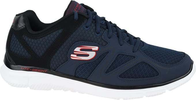 Skechers Sport Heren VERS FLASH POINT Sneakers Heren Blauw
