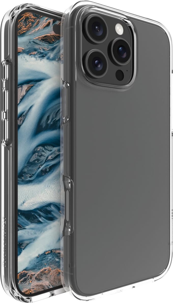 Dbramante1928 - Iceland Pro geschikt voor iPhone 16 Pro Max Hoesje - transparant