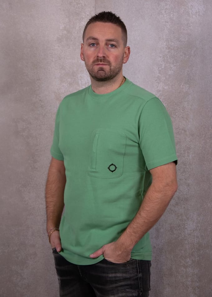 Ma.Strum SS Pique Pocket Tee