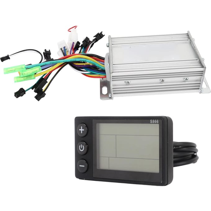 Borstelloze Motorbesturingskit met LCD-Displaypaneel Goede Warmteafvoer Elektrische Motorcontroller
